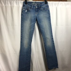 Delia’s Morgan Jeans Size 00 S (Short) Medium Blue